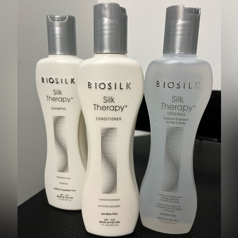 ❌SOLD❌ BIOSILK SILK HAIR THERAPY TRIO 7fl oz